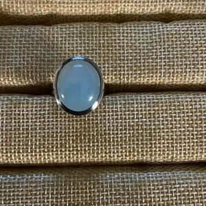 Sterling vintage stone ring